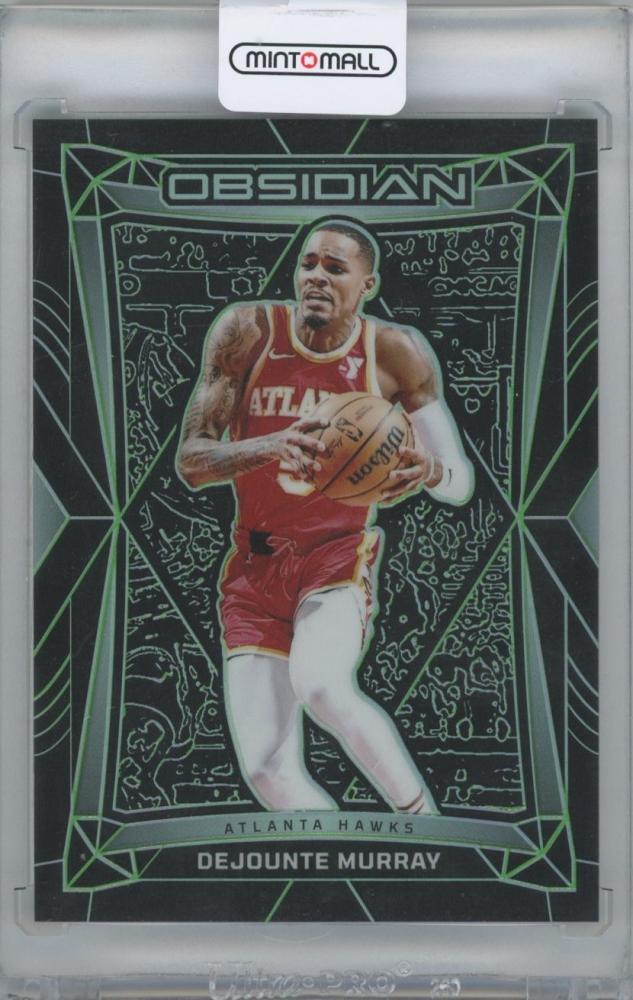 ミントモール / MINT 横浜店 / 2023-24 PANINI Obsidian Electric Etch Green #129 /  DEJOUNTE MURRAY(Atlanta Hawks) 【09/25】