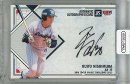 2025 BBM 東京ヤクルトスワローズ 西村瑠伊斗  直筆サインカード【61/90】