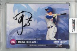 2025 BBM 中日ドラゴンズ 石川昂弥 直筆サインカード【18/40】