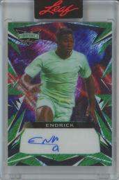 2023 Leaf Vibrance Endrick Green Shimmer Autograph/#BA-E1【2/7】