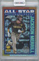 2025 TOPPS '90 Topps Silver Pack Chrome All Star Aqua Refractors / JACKSON MERRILL(San Diego Padres) 【120/199】