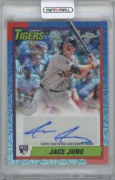 2025 TOPPS '90 Topps Silver Pack Chrome Autographs / JACE JUNG(Detroit Tigers)