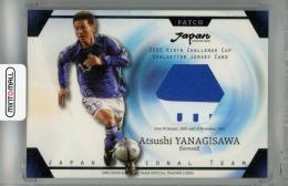 2006 日本代表オフィシャルカード 柳沢敦 2005キリンチャレンジカップ・ゴールゲッター・ジャージーカード パッチ版【48/50】