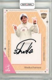2025 EPOCH JLPGA ROOKIES&WINNERS 古家翔⾹ 直筆サインカード【042/100】