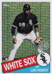 2020 Topps '85 Topps Silver Pack Chicago White Sox Luis Robert