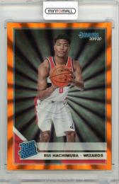 2019-20 PANINI Donruss Rui Hachimura Holo Orange Laser #208 Washington Wizards