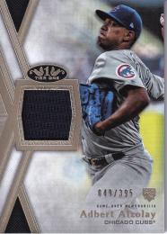 2020 Topps Tier One Chicago Cubs Adbert Alzolay Tier One Relics 049/395
