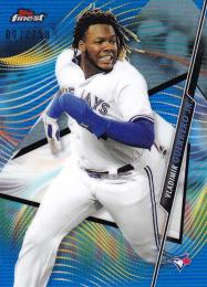 2020 Topps Finest Toronto Blue Jays Vladimir Guerrero Jr. Base Blueパラレル版 007/150