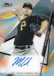 2020 Topps Finest Pittsburgh Pirates Mitch Keller Finest Autographs