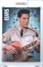 2024 Leaf Elvis Icons Collection  Elvis Presley #10 Base Silver Shimmer Parallel【43/99】
