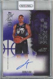 2025-26 Topps Signature Class John Tonje Rookie Class Autographs #RCAJT 【26/100】 ≪表面下部難あり≫ Utah Jazz