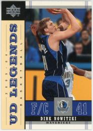 2003-04 Upper Deck Legends #13 Dirk Nowitzki