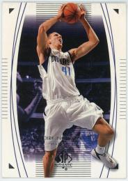 2003-04 SP Authentic #13 Dirk Nowitzki