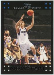 2007-08 Topps #41 Dirk Nowitzki