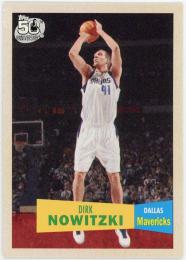 2007-08 Topps 1957-58 Variations #41 Dirk Nowitzki