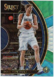 2017-18 Select Prizms Tri Color #1 Dirk Nowitzki
