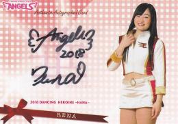 2018BBMチアリーダーDancing Heroine華 東北楽天 RENA 直筆サインカード 30/60