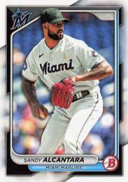 2024 Topps Bowman MLB #8 Sandy Alcantara レギュラーカード