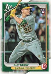 2024 Topps Bowman MLB #14 Zack Gelof レギュラーカード RC