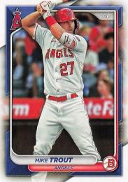 2024 Topps Bowman MLB #19 Mike Trout レギュラーカード