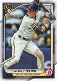 2024 Topps Bowman MLB #34 Christian Yelich レギュラーカード