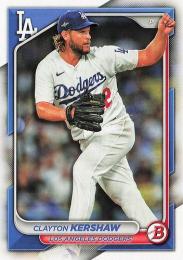 2024 Topps Bowman MLB #56 Clayton Kershaw レギュラーカード