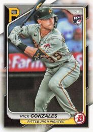 2024 Topps Bowman MLB #62 Nick Gonzales レギュラーカード RC