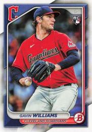 2024 Topps Bowman MLB #66 Gavin Williams レギュラーカード RC