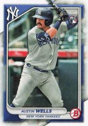 2024 Topps Bowman MLB #87 Austin Wells レギュラーカード RC