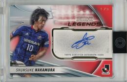 Topps Jリーグ デラックス 2024 中村俊輔 直筆サインカード Red【1/5】 横浜F・マリノス