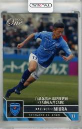 2020 EPOCH One 三浦知良 J1最年長出場記録更新(53歳9か月23日)【Limited of 481】 横浜FC