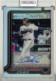 2025 Topps NPB A,ジョーンズ 直筆サインカード【33/80】 オリックス・バファローズ
