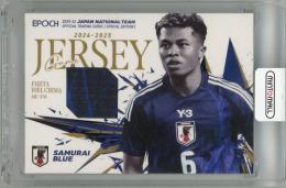 2025-6 EPOCH サッカー日本代表スペシャルエディション 藤田譲瑠チマ ジャージカード【043/100】