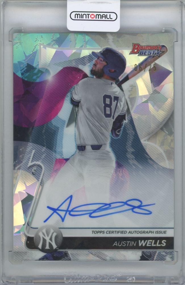 ミントモール / MINT 横浜店 / 2020 BOWMAN'S Best Best of '20 Autographs Atomic  Refractors / AUSTIN WELLS(New York Yankees) 【06/25】