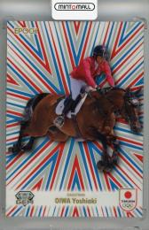 2024 EPOCH TEAM JAPAN PARIS 2024 MEDALISTS COLLECTION 大岩義明 GEM ホワイト【08/10】 馬術 総合馬術 団体