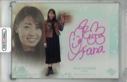 2018 BBM シャイニングヴィーナス 市川華菜 スペシャル直筆サインカード【11/30】 陸上短距離