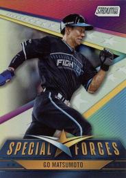 2024 TOPPS Stadium Club NPBプロ野球 #SF-22 松本剛(日本ハム) SPECIAL FORCES インサートカード