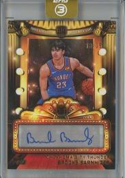 2025-26 Topps 3 Brooks Barnhizer Next Feature Signatures Bronze #NFBB【16/25】 Oklahoma City Thunder