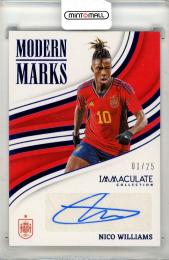 2023-24 Panini-Immaculate Collection Soccer	Nico Williams	Autograph	01/25