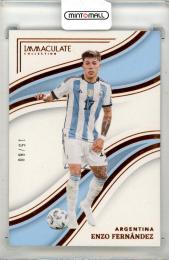 2023-24 Panini-Immaculate Collection Soccer	Enzo Fernandez		15/60
