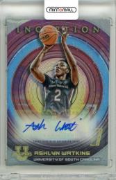 2022-23 Topps Bowman University Inception Ashlyn Watkins #BIA-AW Prospect Autographs 《カードサイズやや大》Basketball