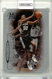 1998-99 Skybox Molten Heavy Metal David Robinson #121 Xplosion《裏面角部分ダメージ有り》 Spurs