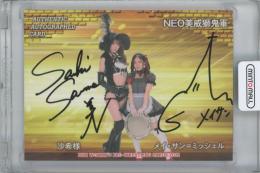2021 BBM 女子プロレスカード / 沙希様 & メイ・サン=ミッシェル(NEO美威獅鬼軍) コンボ直筆サインカード 【94/98】