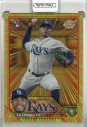 2023 Topps Chrome Update Taj Bradley Radiating Rookies Tampa Bay Rays