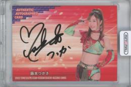 2021 BBM 女子プロレスカード / 藤本つかさ(アイスリボン) 直筆サインカード 【099/100】