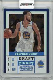 【裏面角若干白欠けあり】2017 PANINI Contenders Draft Picks Stephen Curry #46【17/99】