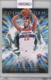 2024-25 PANINI Origins ALEXANDRE SARR Cosmic Storm RC #21 Washington Wizards