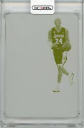 【側面若干難あり】2016-17 PANINI Noir Kobe Bryant Yellow Plate【1of1】