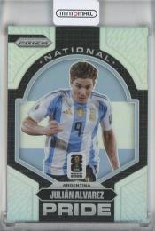 2026 Panini Prizm World Cup   Julian Alvarez National Pride #25 Argentina