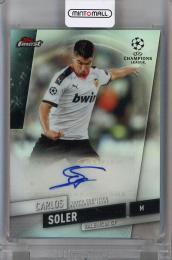 2019-20 Topps Finest UEFA Champions League  Carlos Soler Autographs #FACS
